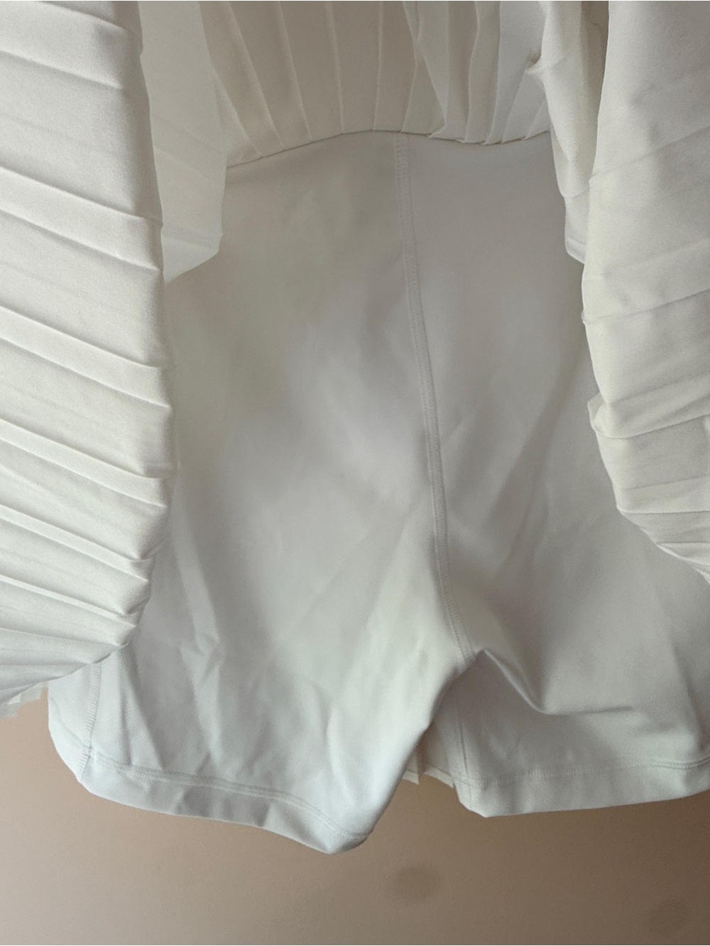 NWT Bad Birdie Double Down Pleated Golf Skort White Size Large - Picture 5 of 9